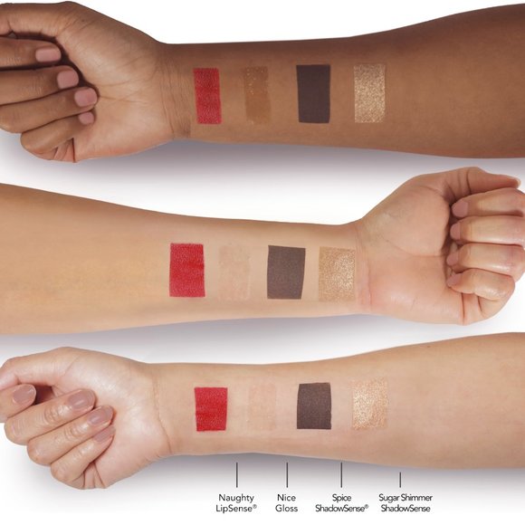 NAUGHTY & NICE HOLIDAY COSMETICS COLLECTION SeneGence LipSense Set - Picture 2 of 12